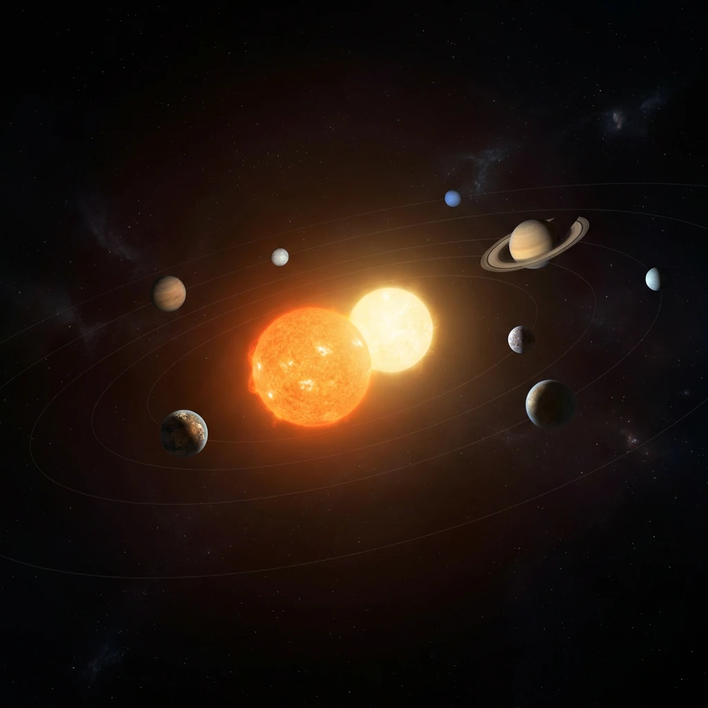 Kepler-47 (Sonnensystem mit zwei Sonnen)