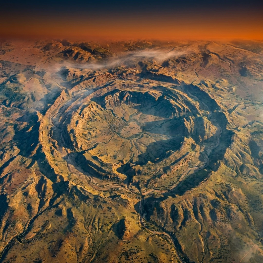 Vredefort-Krater (Südafrika)