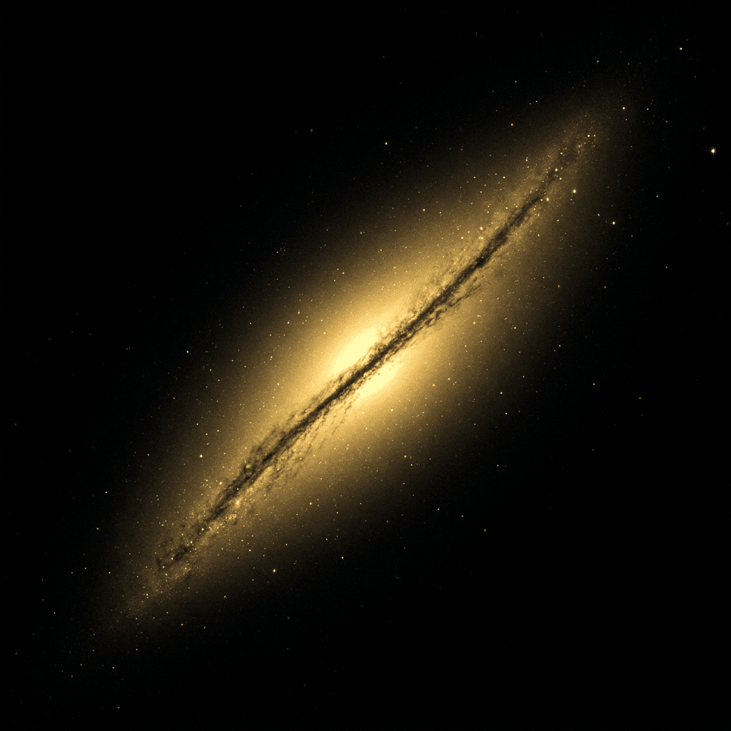 Spindelgalaxie (NGC 5866)